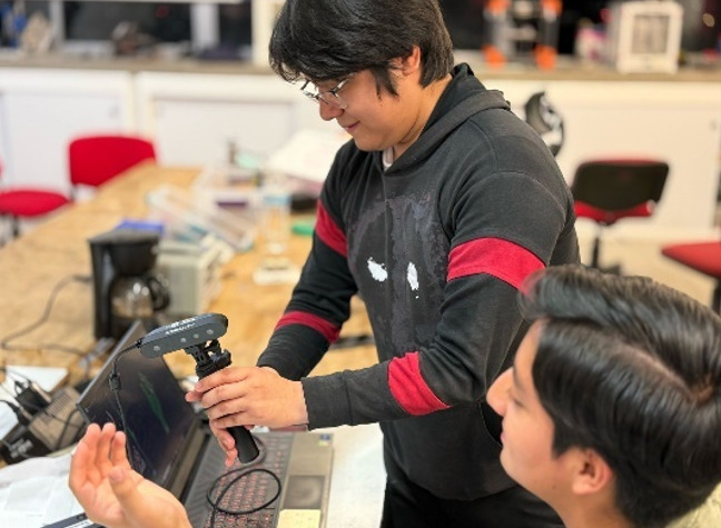 Scanning process photo 1